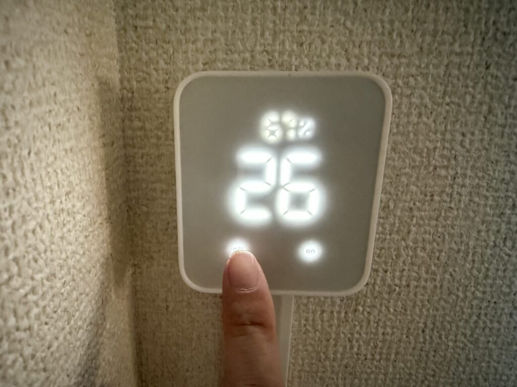 タッチボタン機能